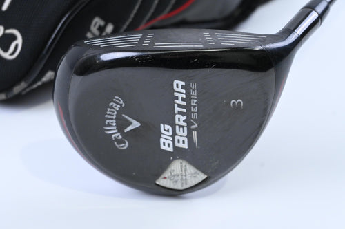 Callaway Big Bertha V-Series #3 Wood / 15.5 Degree / Stiff Flex Bassara E 52