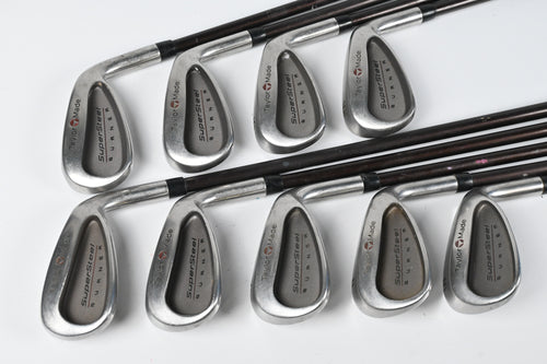 Taylormade Supersteel Irons / 3-PW+SW / Regular Flex Taylormade 80 Shafts