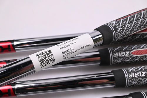 Cobra King CB/MB Irons / 4-PW / X-Flex KBS $-Taper Lite 105 Shafts