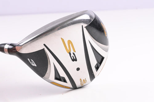 Left Hand Cobra S3 #3 Wood / 15 Degree / Regular Flex Fujikura Blue TX 006 Shaft