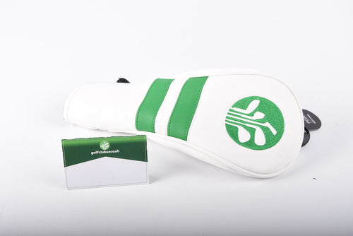Golfclubs4cash Branded Headcover - Fairway / White & Green
