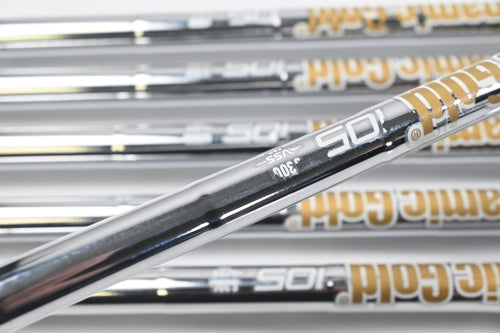 Left Hand Wilson Staff Model Blade 2019 Irons / 5-PW / Stiff Flex Dynamic Gold