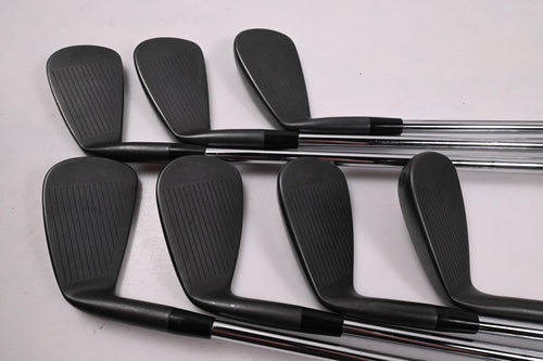 Cobra King Forged Tec 2023 Black Irons / 4-PW / Stiff Flex KBS $-Taper Lite