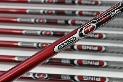 Ping G15 Irons / 4-PW+SW / Green Dot / Regular Flex Ping TFC 149 Shafts