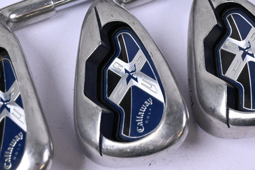 Callaway X-18 Irons / 3-PW+SW / Stiff Flex N.S.PRO 950 GH Shafts