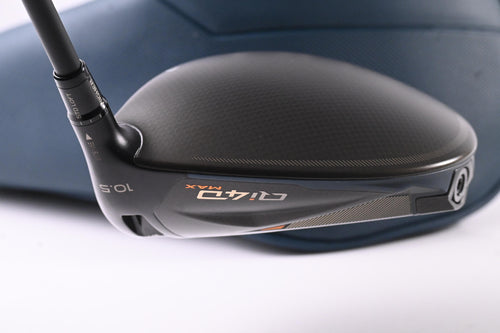 Taylormade Qi4D Max Driver / 10.5 Degree / Senior Flex REAX Blue 50 Shaft