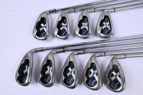 Callaway X-18 Irons / 3-PW+SW / Stiff Flex N.S.PRO 950 GH Shafts