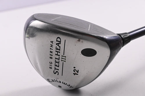 Callaway Steelhead III Driver / 12 Degree / Regular Flex Callaway System III