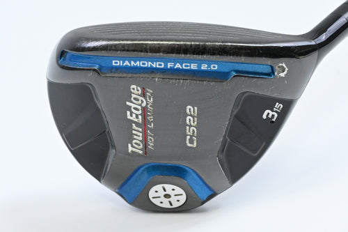 Tour Edge C521 #3 Wood / 15 Degree / Stiff Flex Fubuki HL Series 55 Shaft