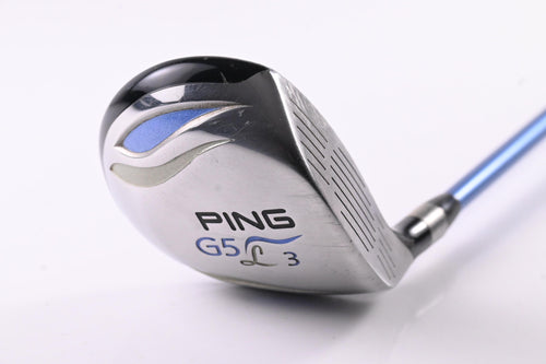Ladies Ping G5 #3 Wood / 18 Degree / Ladies Flex Ping ULT 50 Shaft