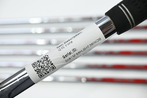 Left Hand Ping I240 Irons / 4-PW / Black Dot / Stiff Flex NS Pro Modus3 Tour 115