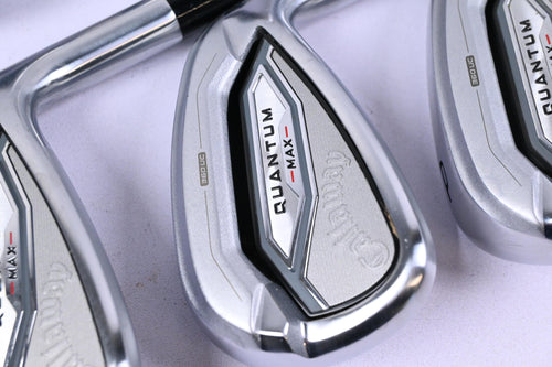 Callaway Quantum Max Irons / 5-PW / Regular Flex KBS Max 90 Shafts