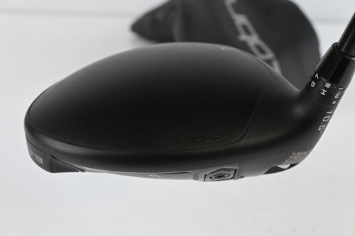 Left Hand Cobra DS-Adapt MAX-D Driver / 10.5 Degree / X-Flex Denali Black 70