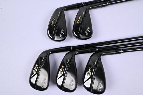 Callaway Epic Max Star Irons / 6-PW / Regular Flex MMT 85 Shafts