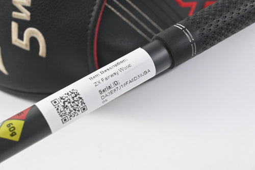 Srixon ZX #5 Wood / 18 Degree / Regular Flex Hzrdus Smoke Black 60 Shaft