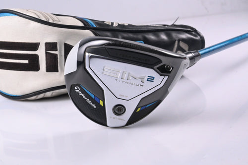 Taylormade SIM2 Ti #3 Wood / 15 Degree / Stiff Flex Evenflow Blue 65 Shaft