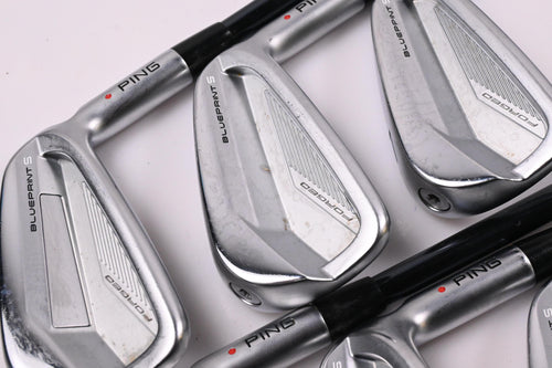 Ping Blueprint S Irons / 5-PW / Red Dot / Stiff Flex UST Recoil Dart 75 Shafts