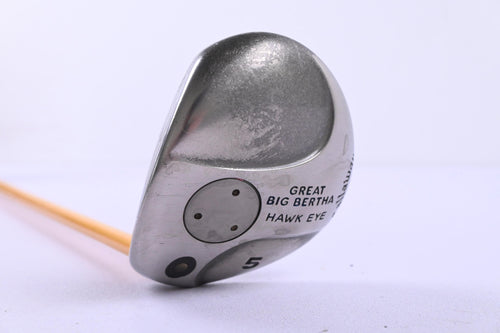 Left Hand Callaway Hawk Eye #5 Wood / 18 Degree / Regular Flex ProForce Gold