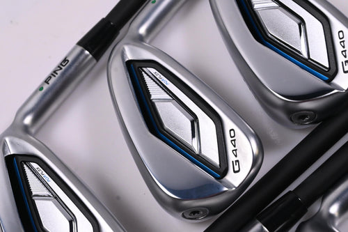 Ping G440 Irons / 6-PW+GW+56° / Green Dot / Regular Flex Ping Alta CB Blue