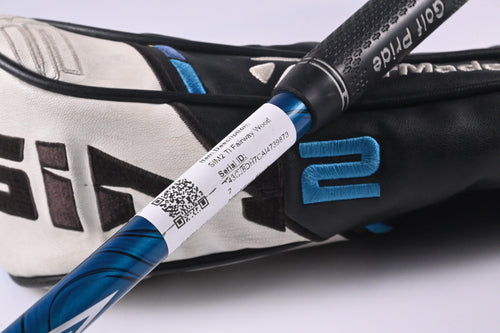 Taylormade SIM2 Ti #3 Wood / 15 Degree / Stiff Flex Evenflow Blue 65 Shaft