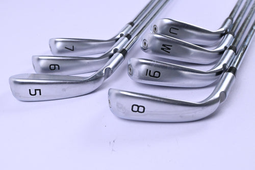 Ping G440 Irons / 5-PW+GW / White Dot / Stiff Flex Ping AWT 3.0 Shafts