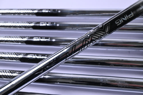 Ping G440 Irons / 5-PW+GW / White Dot / Stiff Flex Ping AWT 3.0 Shafts