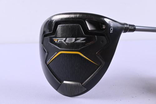 Taylormade RBZ Black Driver / 10.5 Degree / Stiff Flex Matrix Ozik White Tie 55