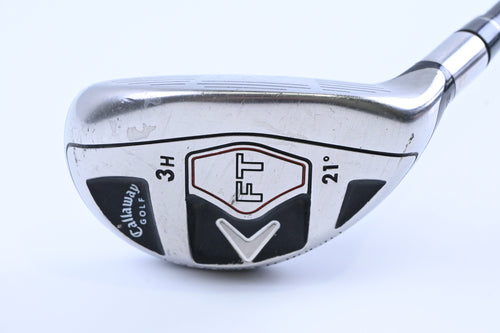 Callaway FT #3 Hybrid / 21 Degree / Regular Flex Fujikura Fit-On M Shaft