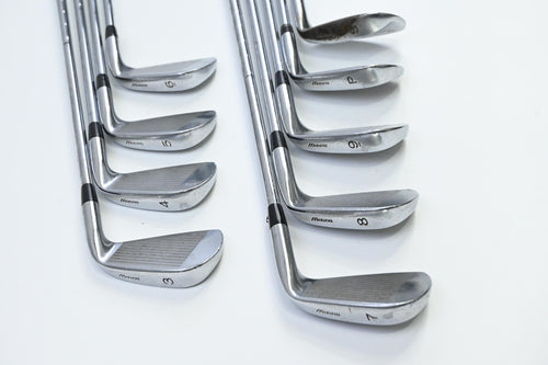 Left Hand Mizuno T-Zoid Comp EZ Irons / 3-PW+SW / Regular Flex Gold Plus R400