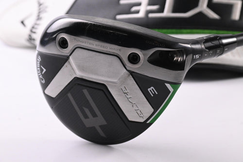 Callaway Elyte #3 Wood / 15 Degree / Stiff Flex Tensei 1K Black 75 Shaft