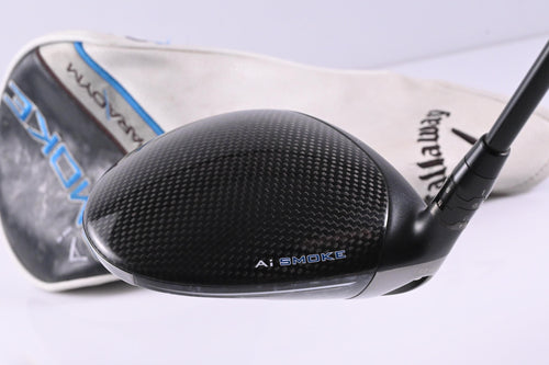 Left Hand Callaway Paradym Ai Smoke Max D Driver / 12 Degree / Regular Flex