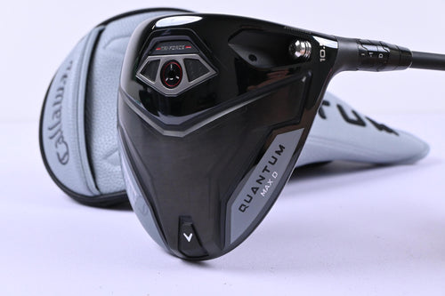 Callaway Quantum Max D Driver / 10.5 Degree / Senior Flex Vanquish 4 Shaft