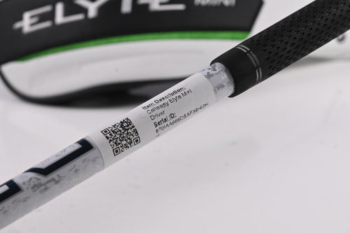 Callaway Elyte Mini Driver / 13.5 Degree / Regular Flex Denali Charcoal 50 Shaft