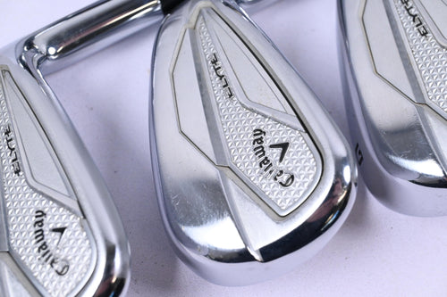Callaway Elyte Irons / 6-PW+GW+LW / Senior Flex UST HX Recoil Dart 70 Shafts