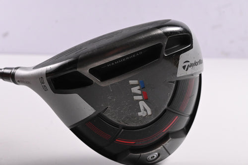 Left Hand Taylormade M4 Driver / 9.5 Degree / Regular Flex Fujikura Atmos Red 5