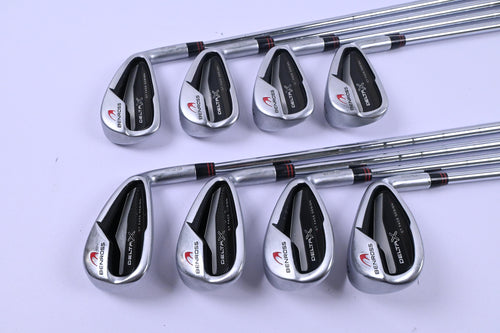 Benross Delta X Irons / 4-PW+GW / Stiff Flex KBS Tour 105 Shafts