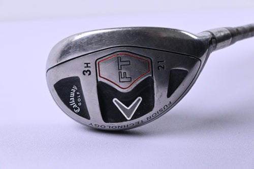 Callaway FT #3 Hybrid / 21 Degree / Regular Flex Fujikura Fit-On Shaft