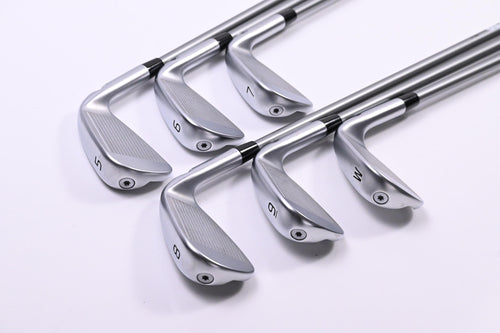 Left Hand Ping i530 Irons / 5-PW / Red Dot / Senior Flex Ping Alta Quick 45