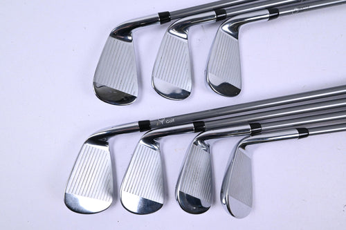 Callaway Elyte Irons / 5-PW+GW / Senior Flex Project X Denali Silver 55 Shafts