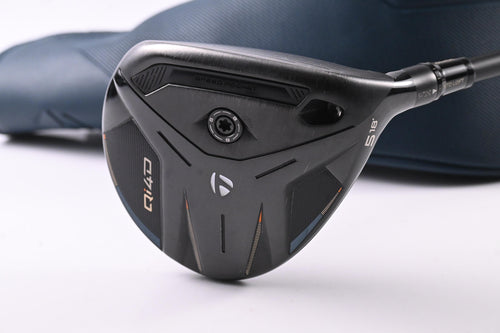 TaylorMade Qi4D #5 Wood / 18 Degree / Stiff Flex Mitsubishi Reax 60 Shaft