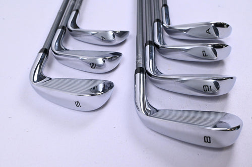 Callaway Elyte Irons / 5-PW+GW / Senior Flex Project X Denali Silver 55 Shafts
