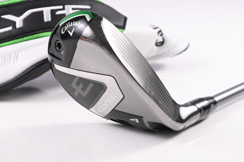 Callaway Elyte #4 Hybrid / 22 Degree / Stiff Flex Project X Denali Charcoal 70