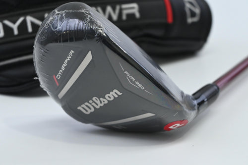 Wilson DYNAPWR 2025 #4 Hybrid / 22 Degree / Regular Flex Denali Red 70