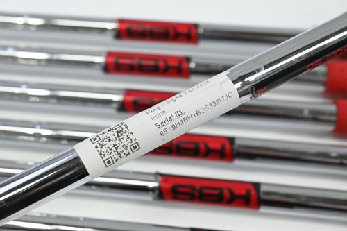 Cobra King Forged Tec 2020 Irons / 5-PW+GW / Regular Flex KBS Tour 90 Shafts