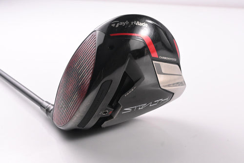 Left Hand Taylormade Stealth Plus Driver / 9 Degree / X-Flex HZRDUS Black 75