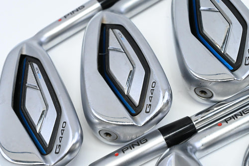 Ping G440 Irons / 7-PW+UW+56° / Red Dot / Regular Flex Ping AWT 3.0 Shafts