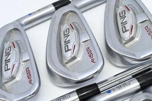Ping Anser Forged 2011 Irons / 4-9 / Blue Dot / Regular Plus Project X Rifle