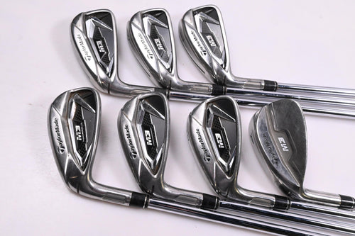 Left Hand Taylormade M3 Irons / 5-PW+GW / Regular Flex XP 100 R300 Shafts