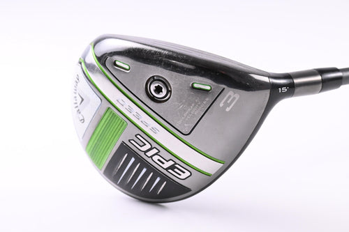 Callaway Epic Speed #3 Wood / 15 Degree / Regular Flex HZRDUS Smoke Green iM10 60