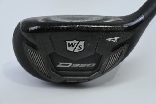 Wilson D350 #4 Hybrid / 22 Degree / Regular Flex UST Elements Chrome 54